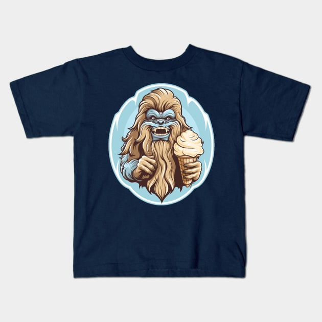 Yeti Cone Kids T-Shirt by Jason's Finery